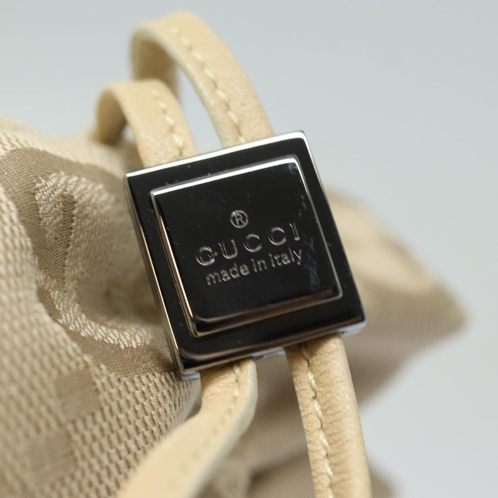 GUCCI GG Canvas Pouch Beige 039 1047 ac3102