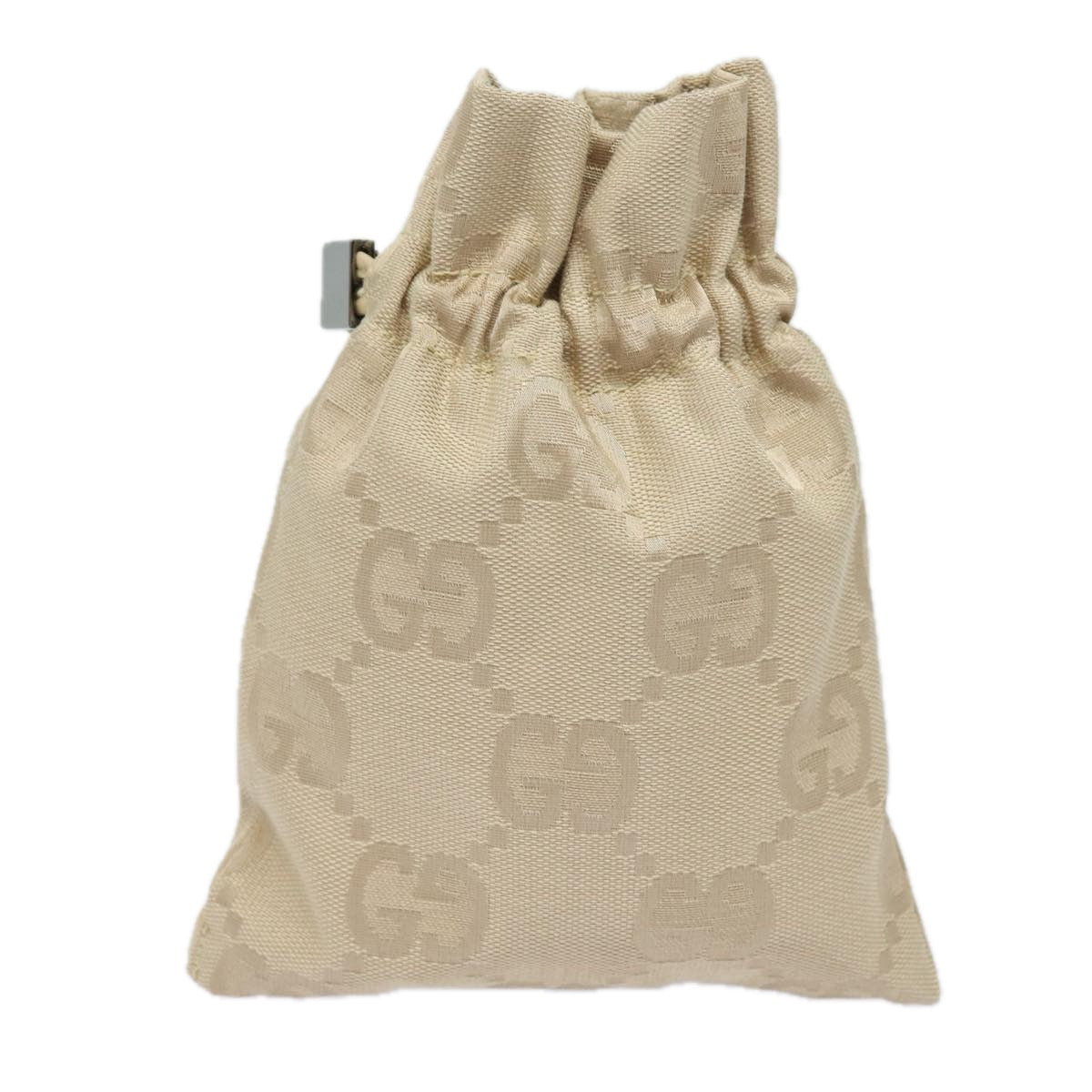 GUCCI GG Canvas Pouch Beige 039 1047 ac3102