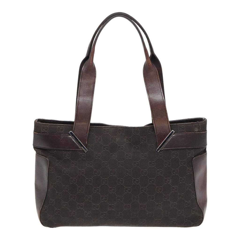 GUCCI GG Canvas Tote Bag Brown 73983 ac3115