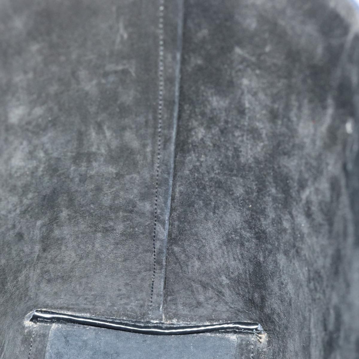 GUCCI Tote Bag Patent Leather Outlet Black ac3126