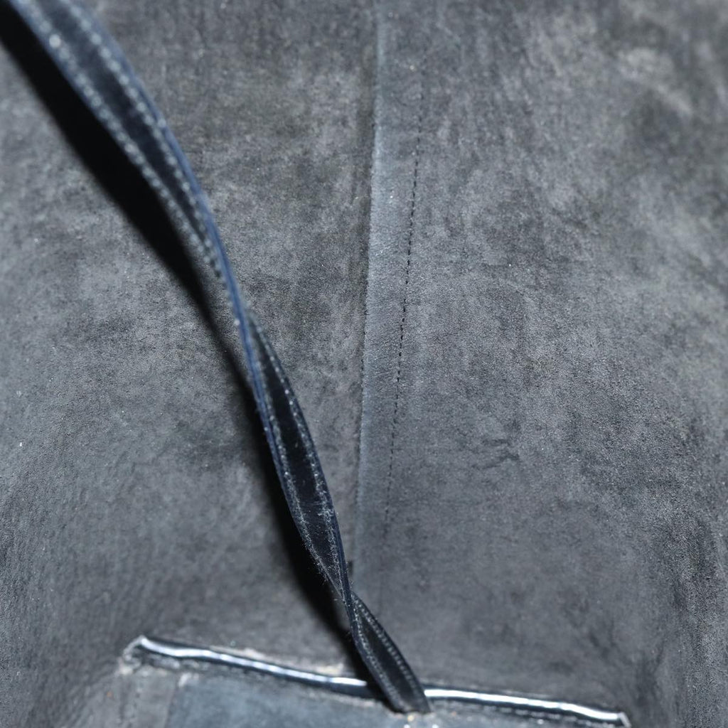 GUCCI Tote Bag Patent Leather Outlet Black ac3126
