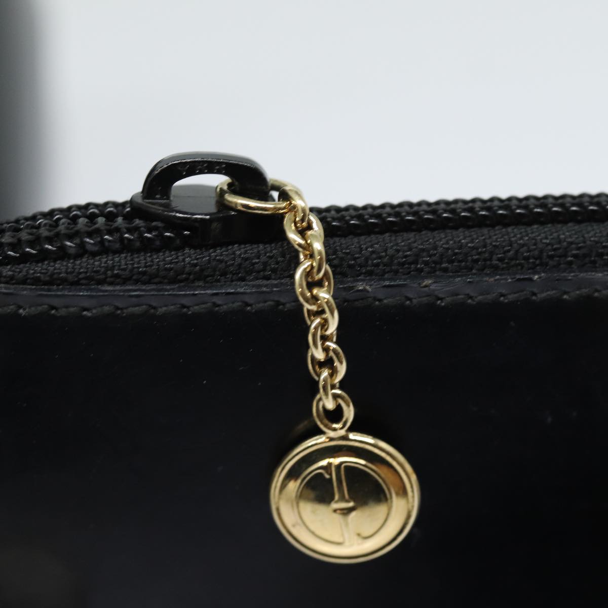 GUCCI Tote Bag Patent Leather Outlet Black ac3126