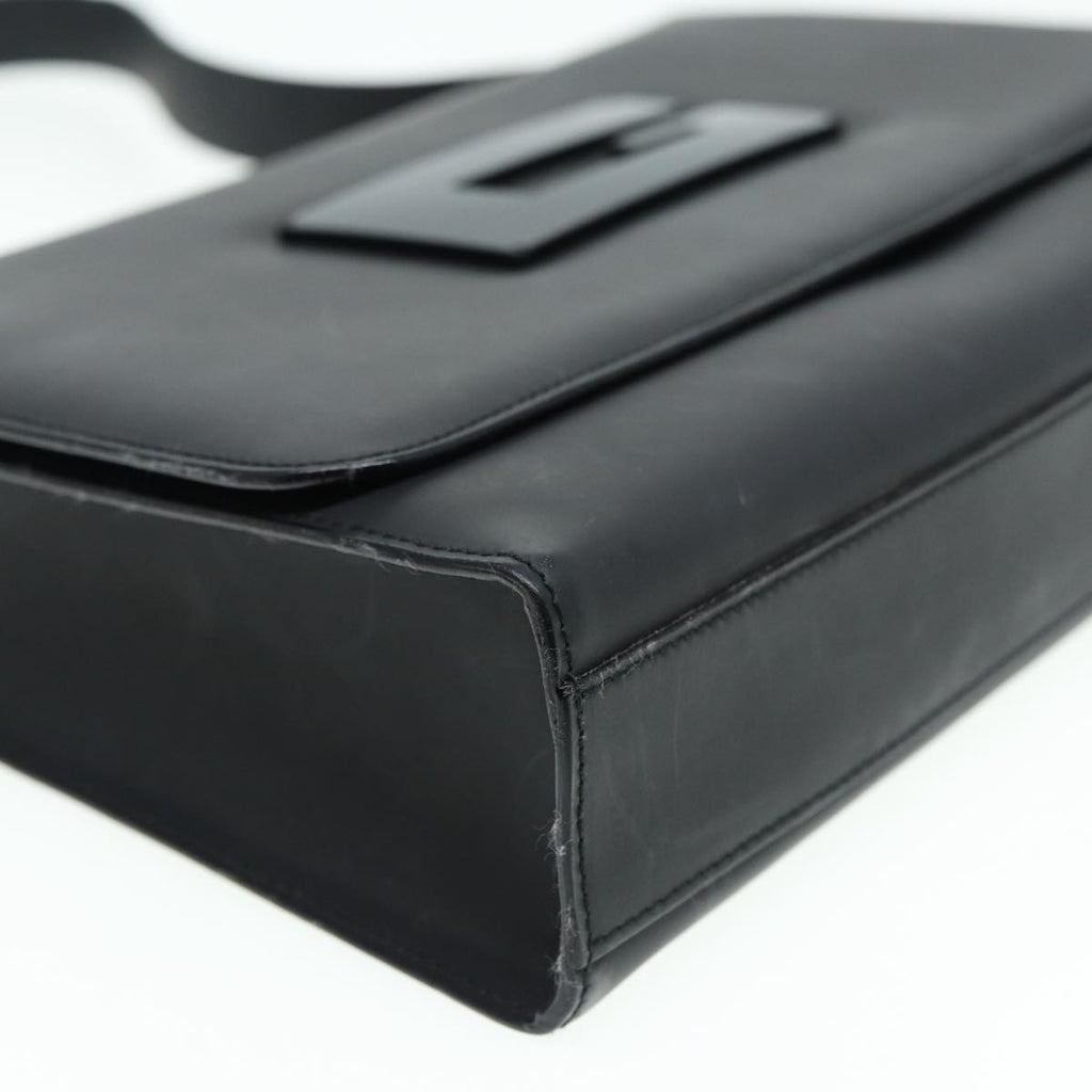 GUCCI Shoulder Bag Enamel Black 001 3064 002058 ac3140