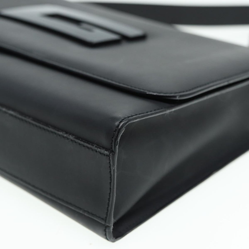 GUCCI Shoulder Bag Enamel Black 001 3064 002058 ac3140