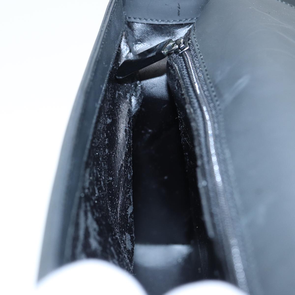 GUCCI Shoulder Bag Enamel Black 001 3064 002058 ac3140