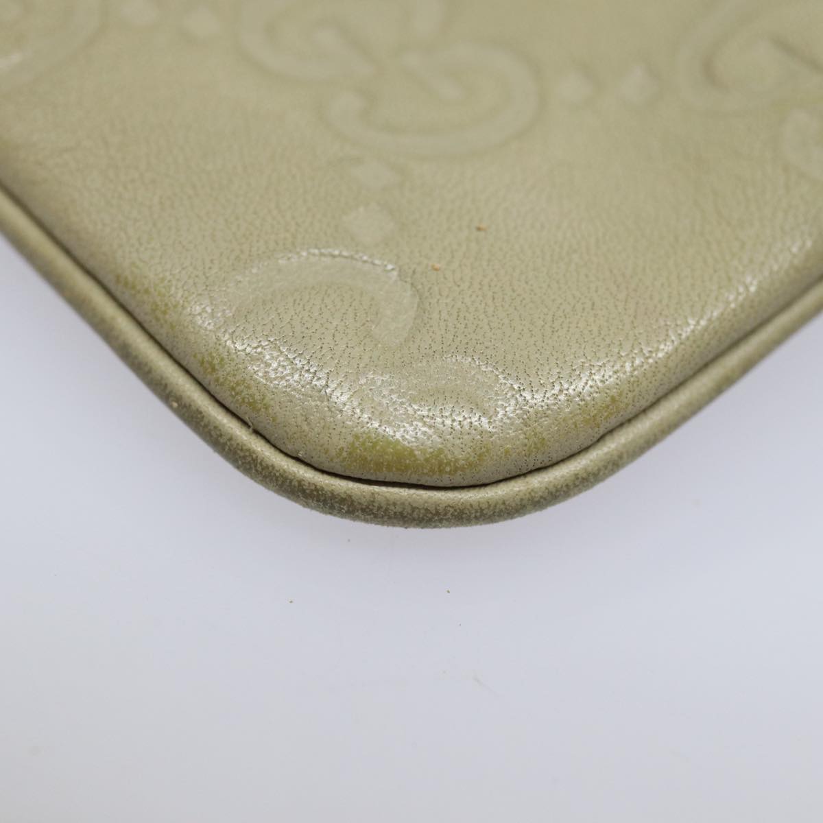 GUCCI GG Canvas Guccissima Coin Purse Beige 233183 ac3151