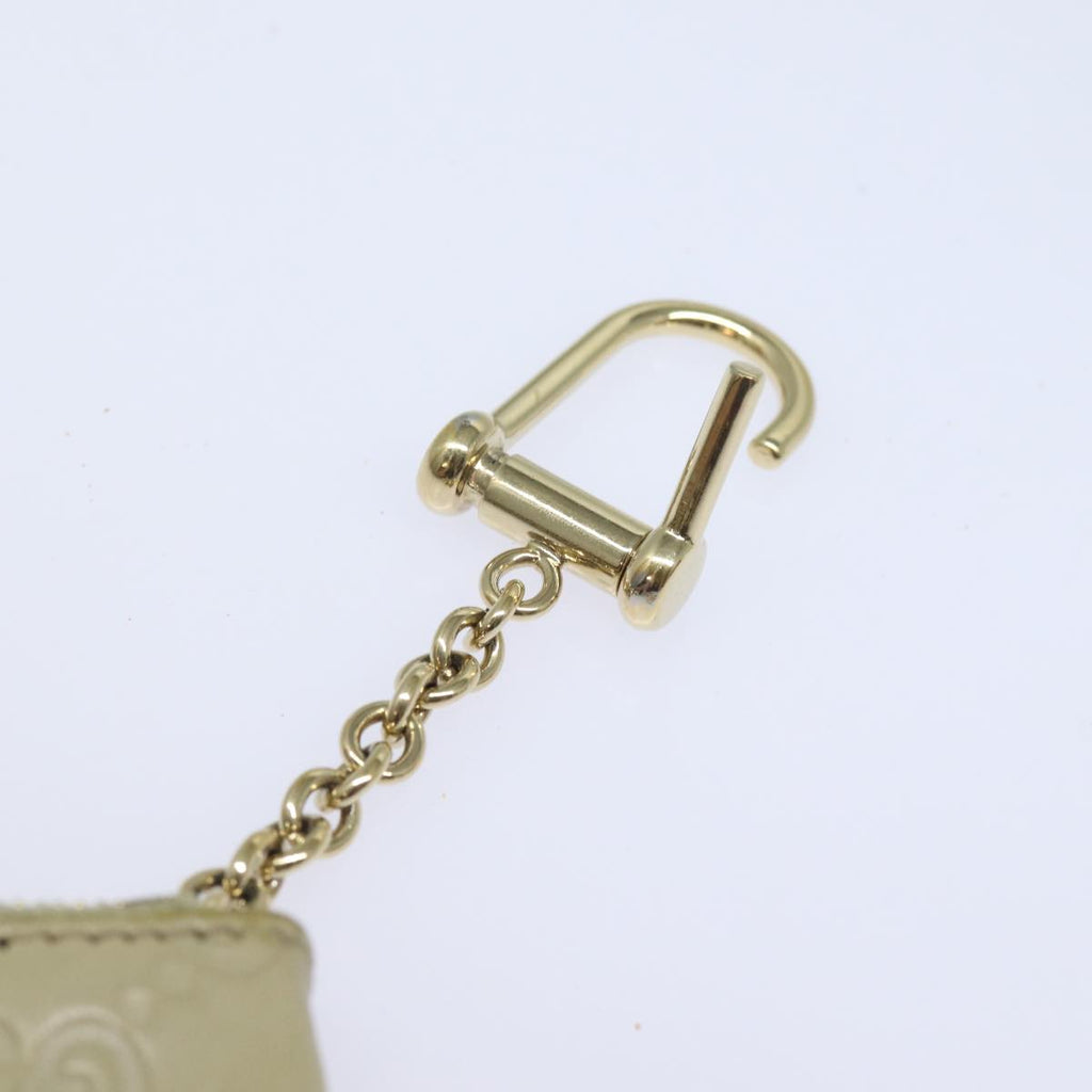 GUCCI GG Canvas Guccissima Coin Purse Beige 233183 ac3151