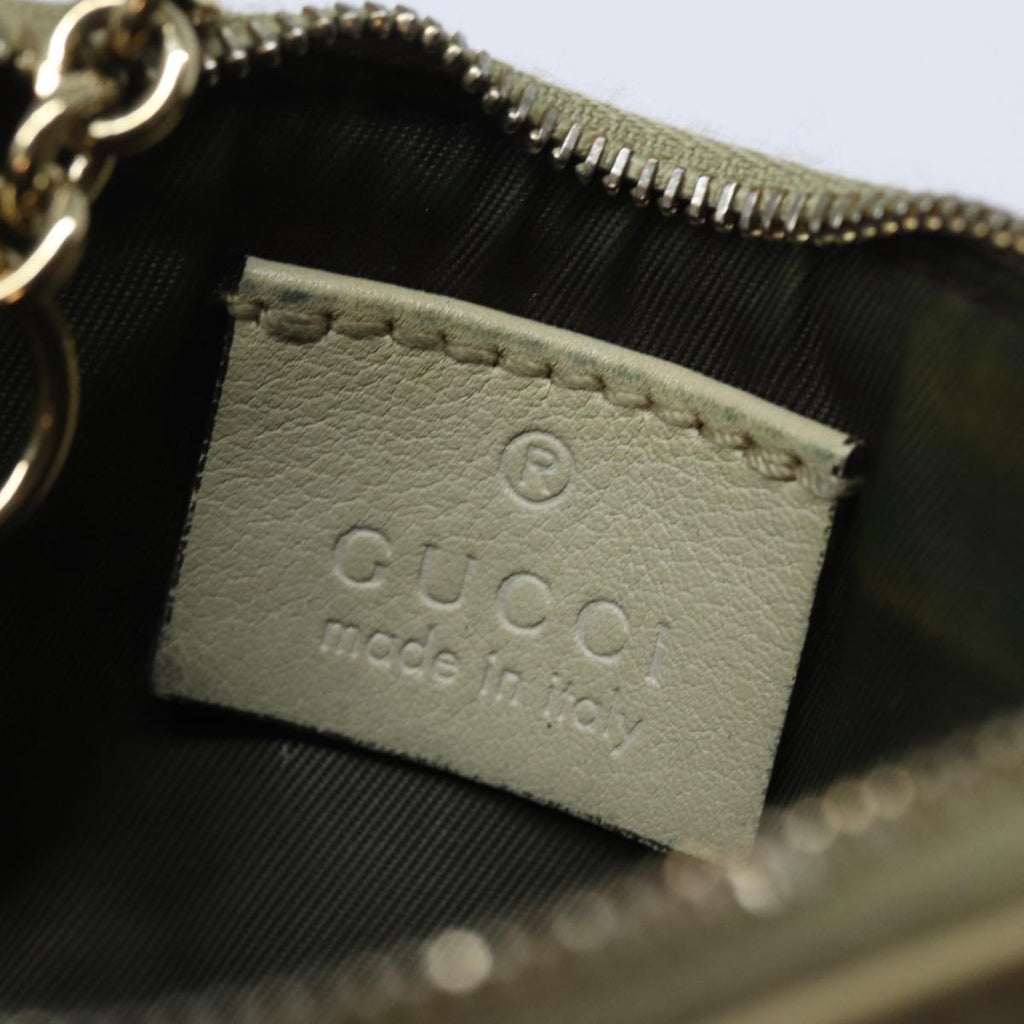 GUCCI GG Canvas Guccissima Coin Purse Beige 233183 ac3151