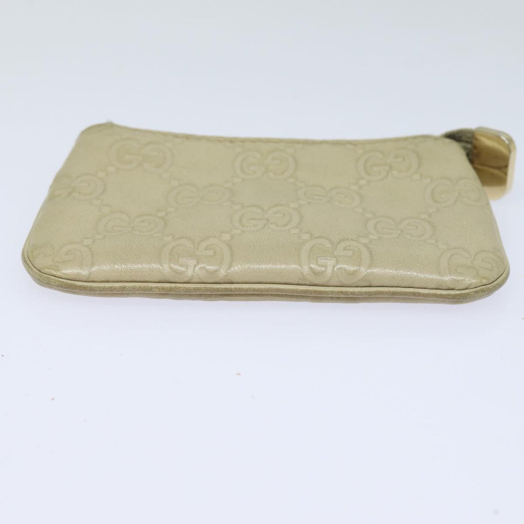 GUCCI GG Canvas Guccissima Coin Purse Beige 233183 ac3151
