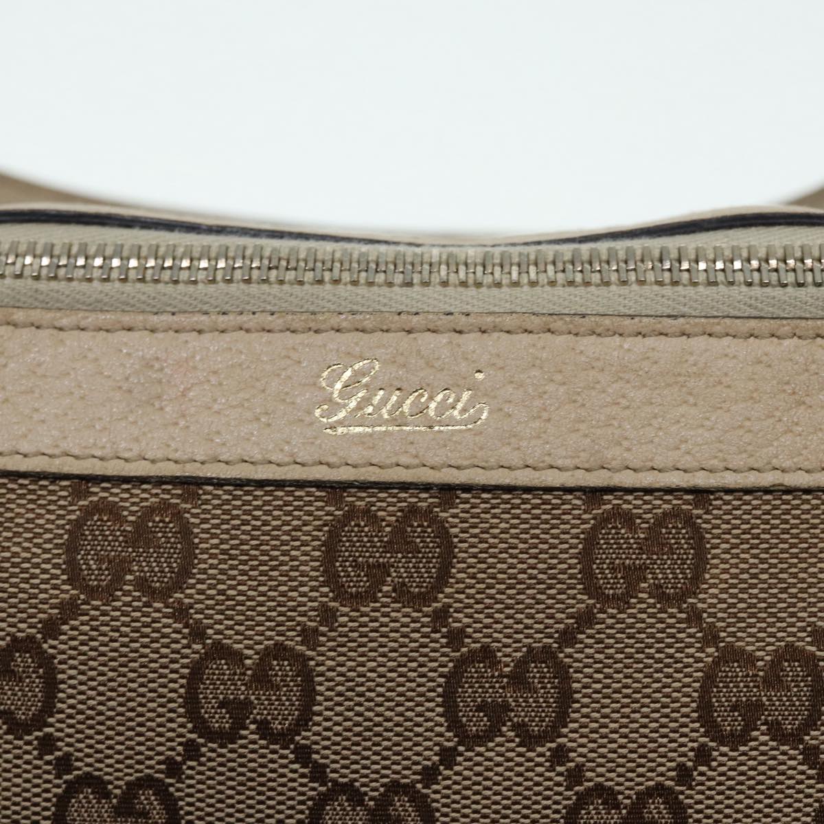 GUCCI GG Canvas Tote Bag Beige Gold 141470 ac3206