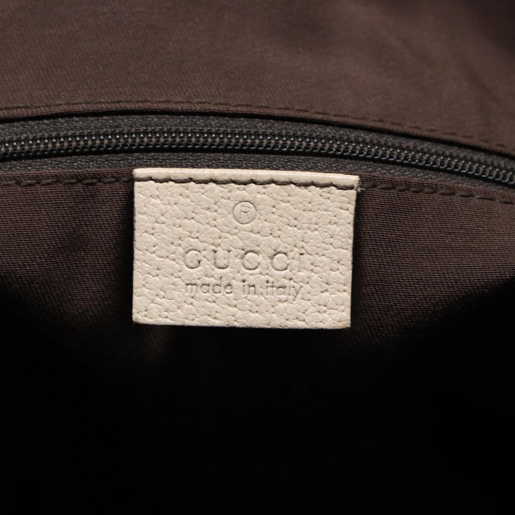 GUCCI GG Canvas Tote Bag Beige Gold 141470 ac3206