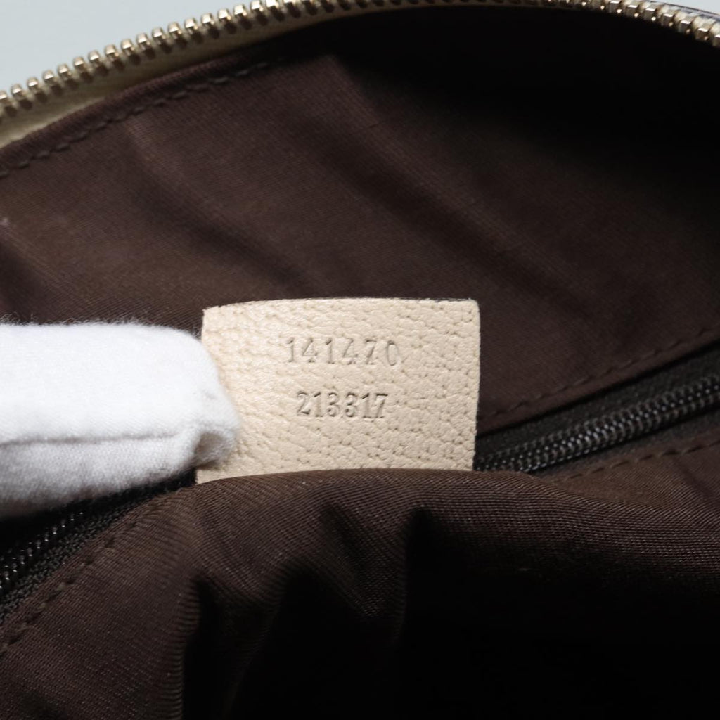 GUCCI GG Canvas Tote Bag Beige Gold 141470 ac3206