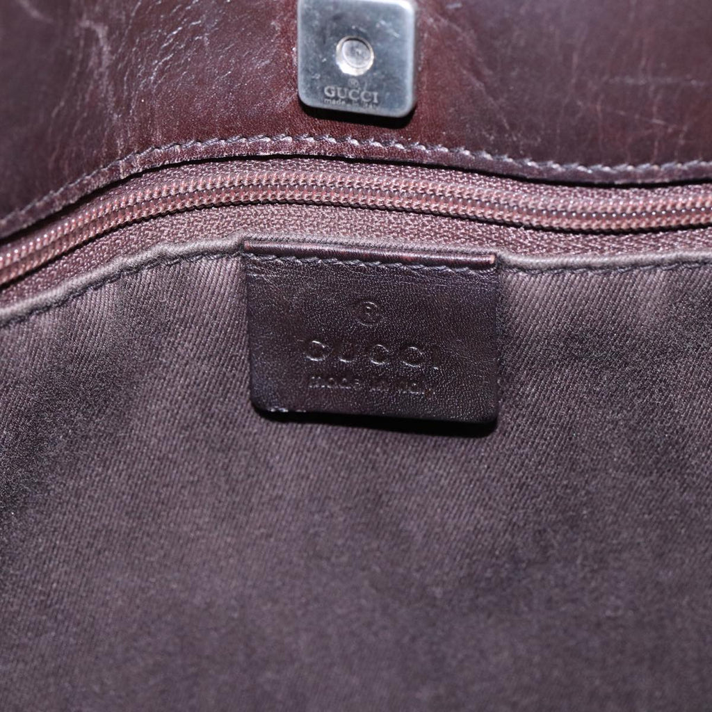 GUCCI GG Canvas Tote Bag Beige Silver 73983 ac3207