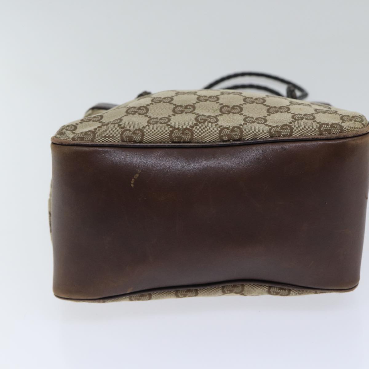 GUCCI GG Canvas Shoulder Bag Beige 109143 ac3211
