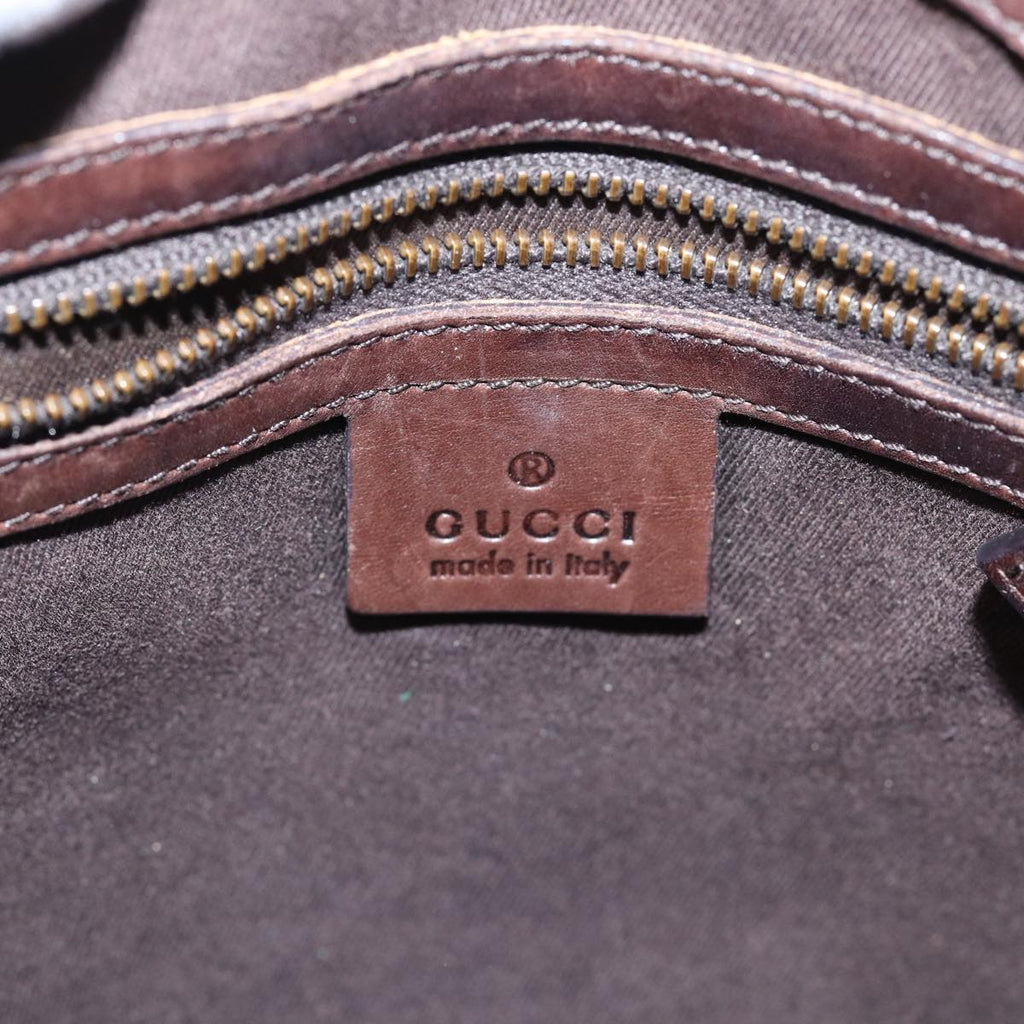 GUCCI GG Canvas Shoulder Bag Beige 109143 ac3211