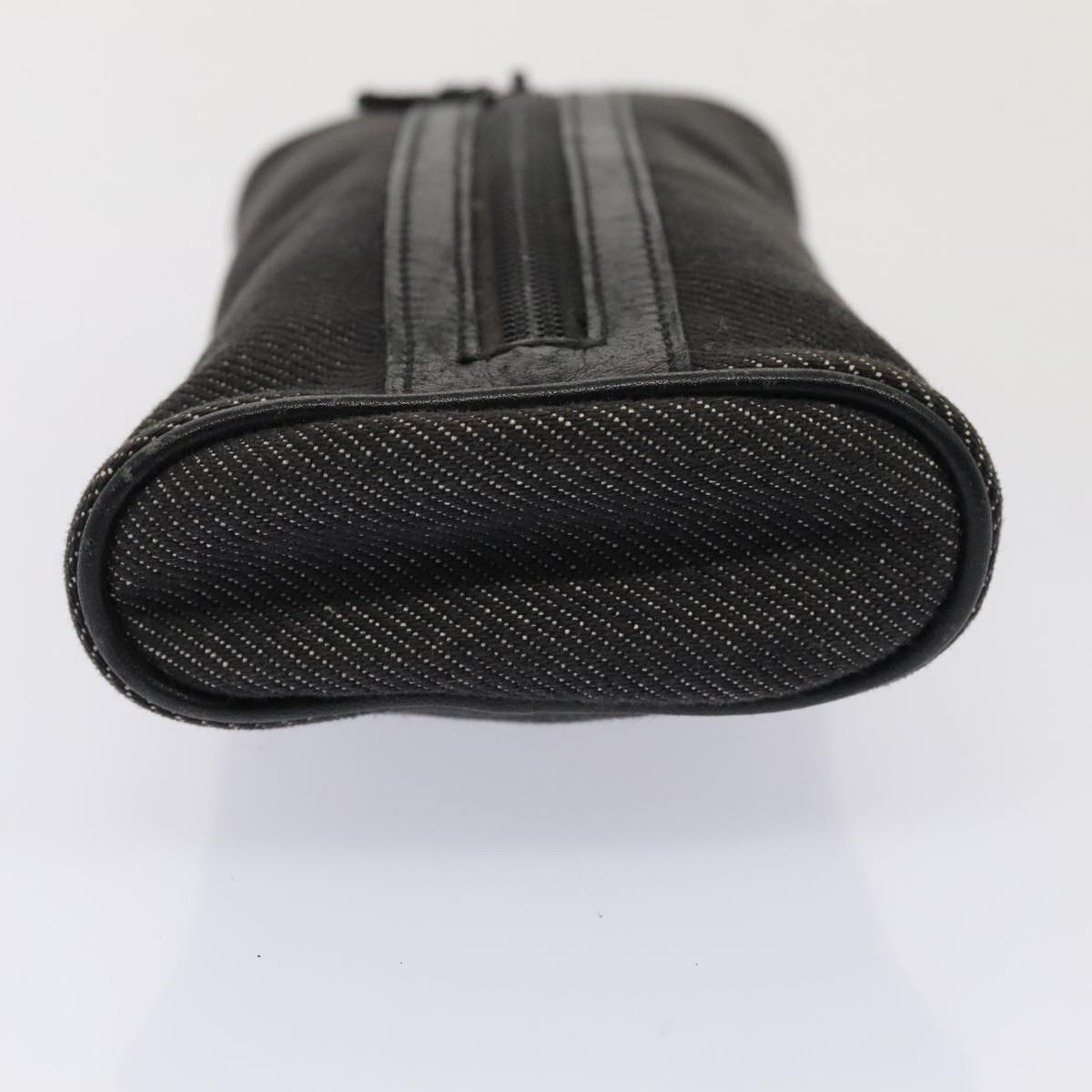GUCCI Pouch Denim Gray Silver 90627 ac3227