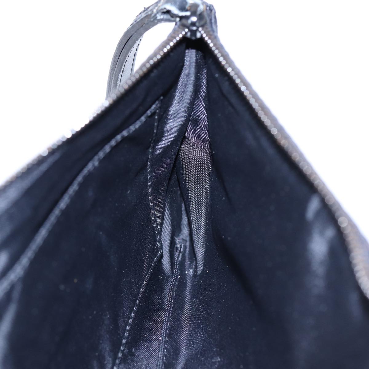 CHANEL New Travel line Pouch Nylon Black CC ac3233