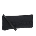CHANEL New Travel line Pouch Nylon Black CC ac3233