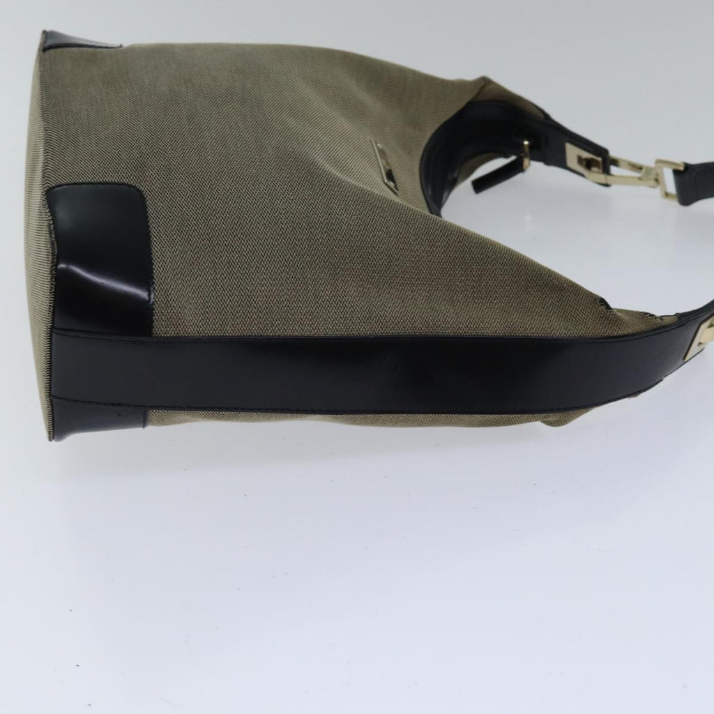 GUCCI Shoulder Bag Canvas Beige ac3261