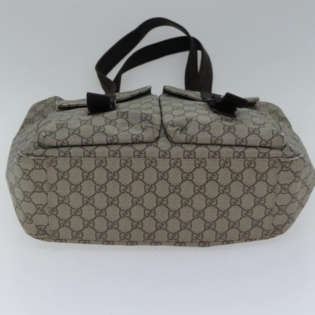GUCCI GG Canvas Tote Bag Coated Canvas Beige ac3262