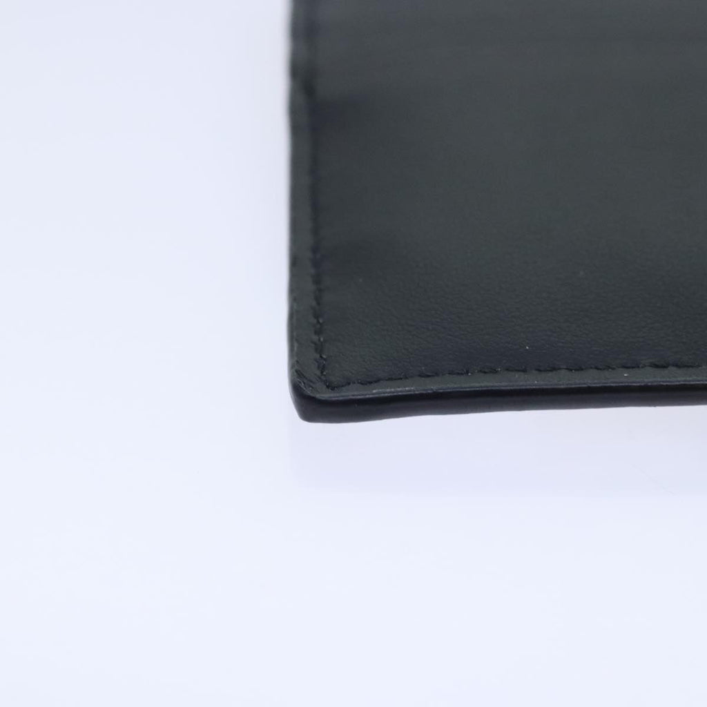 FENDI Card Case Leather Yellow ac3270