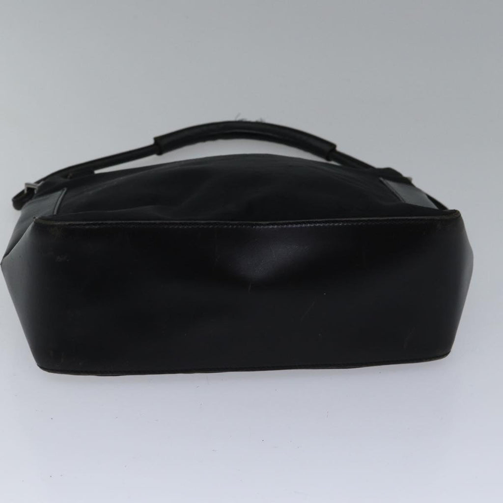 GUCCI GG Canvas Shoulder Bag Black ac3274
