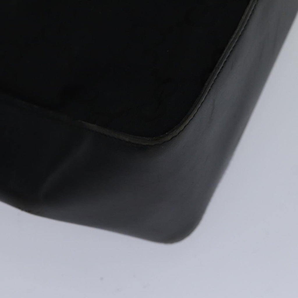 GUCCI GG Canvas Shoulder Bag Black ac3274