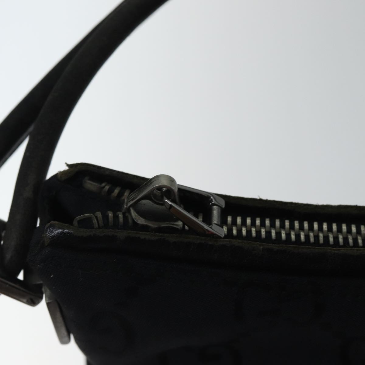 GUCCI GG Canvas Shoulder Bag Black ac3274