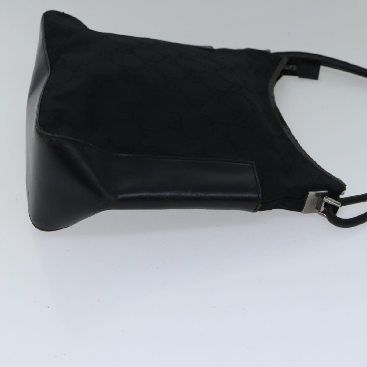 GUCCI GG Canvas Shoulder Bag Black ac3274