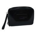 GUCCI Clutch Bag Patent leather Black ac3275