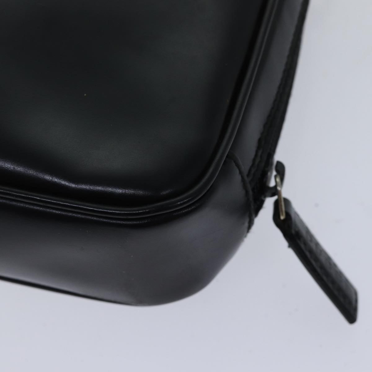 GUCCI Clutch Bag Patent leather Black ac3275