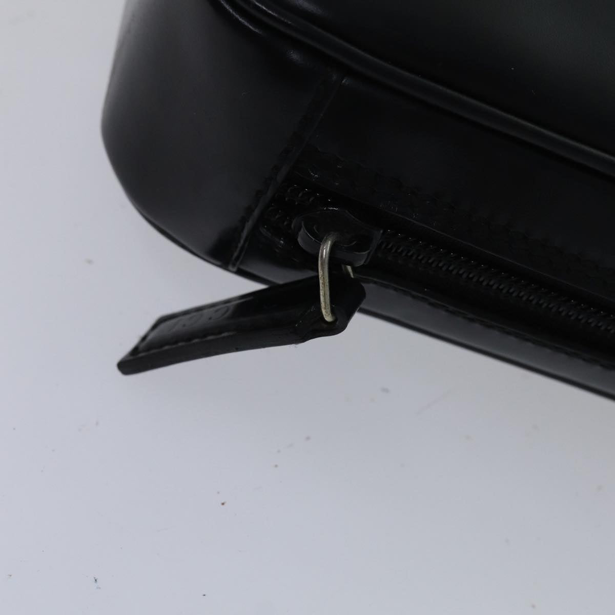 GUCCI Clutch Bag Patent leather Black ac3275