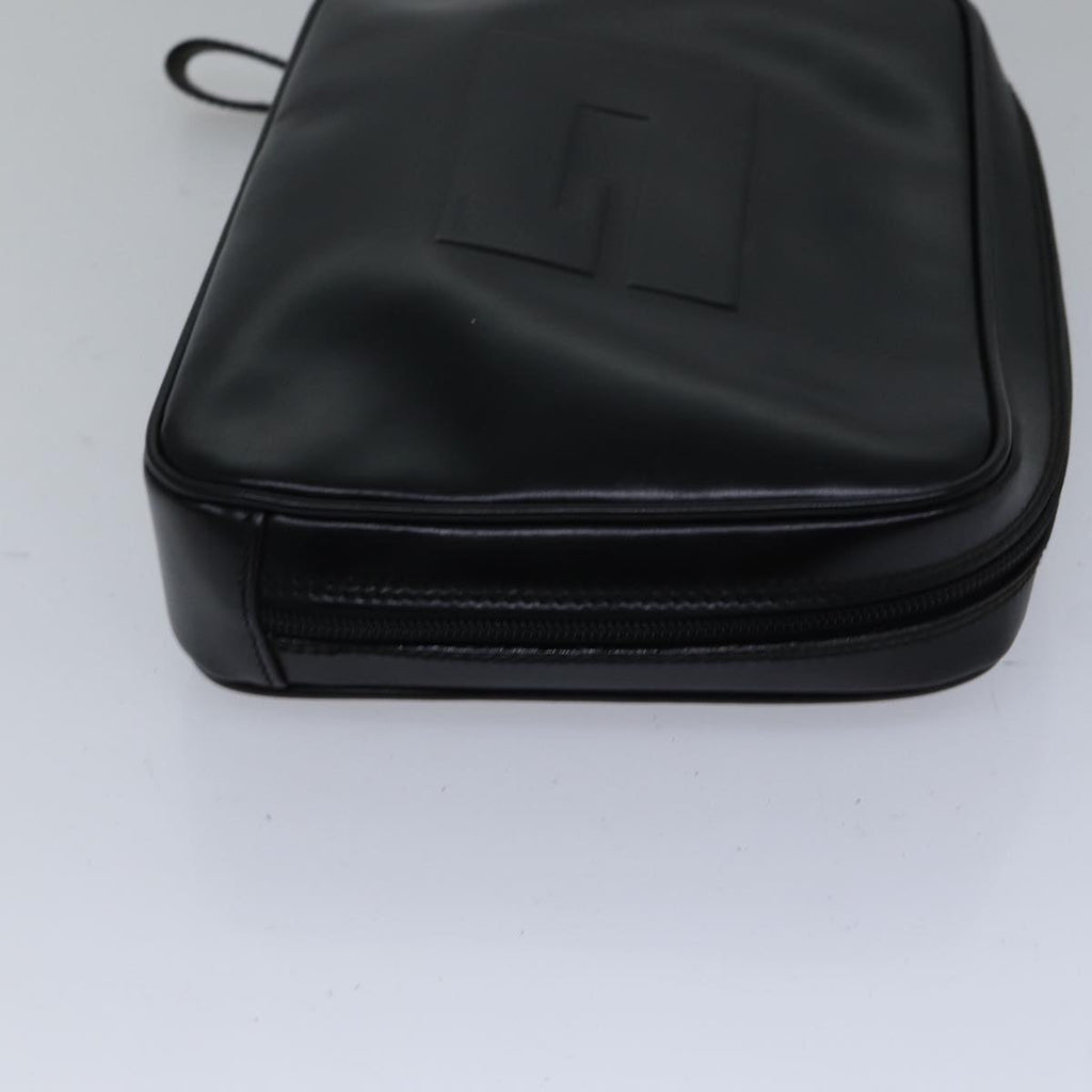 GUCCI Clutch Bag Patent leather Black ac3275