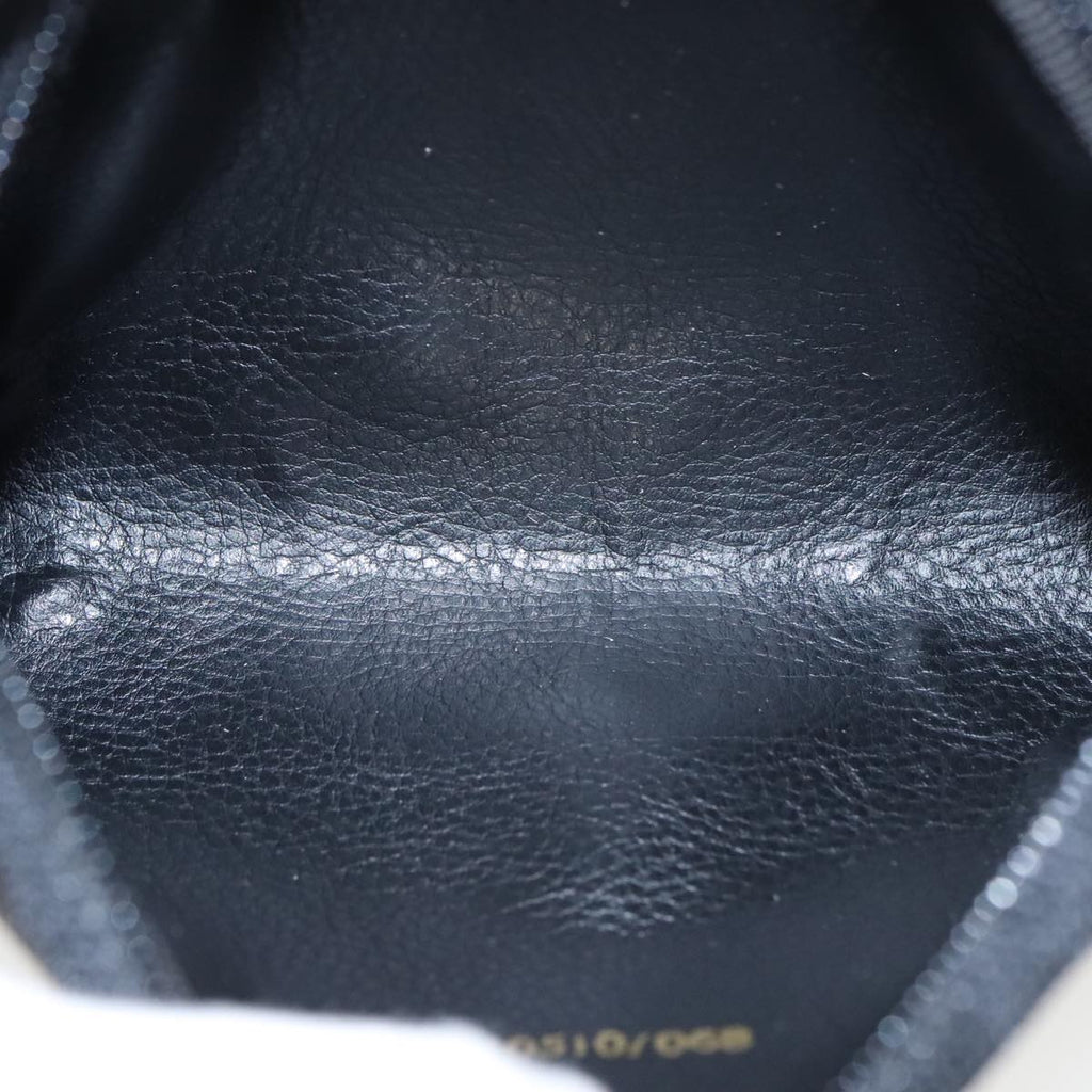 FENDI Pecan Canvas Pouch Coated Canvas Brown Black ac3293