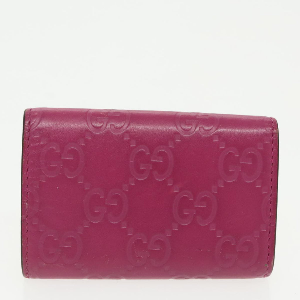 GUCCI GG Supreme Key Case Sherry Line Wallet 4Set Beige Pink Navy ac3302