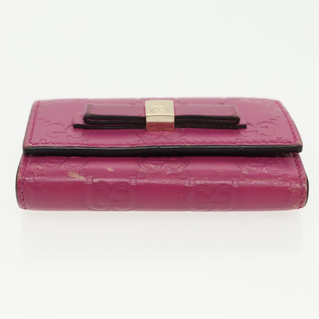 GUCCI GG Supreme Key Case Sherry Line Wallet 4Set Beige Pink Navy ac3302