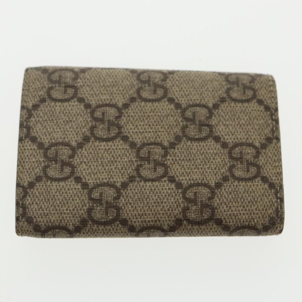 GUCCI GG Supreme Key Case Sherry Line Wallet 4Set Beige Pink Navy ac3302