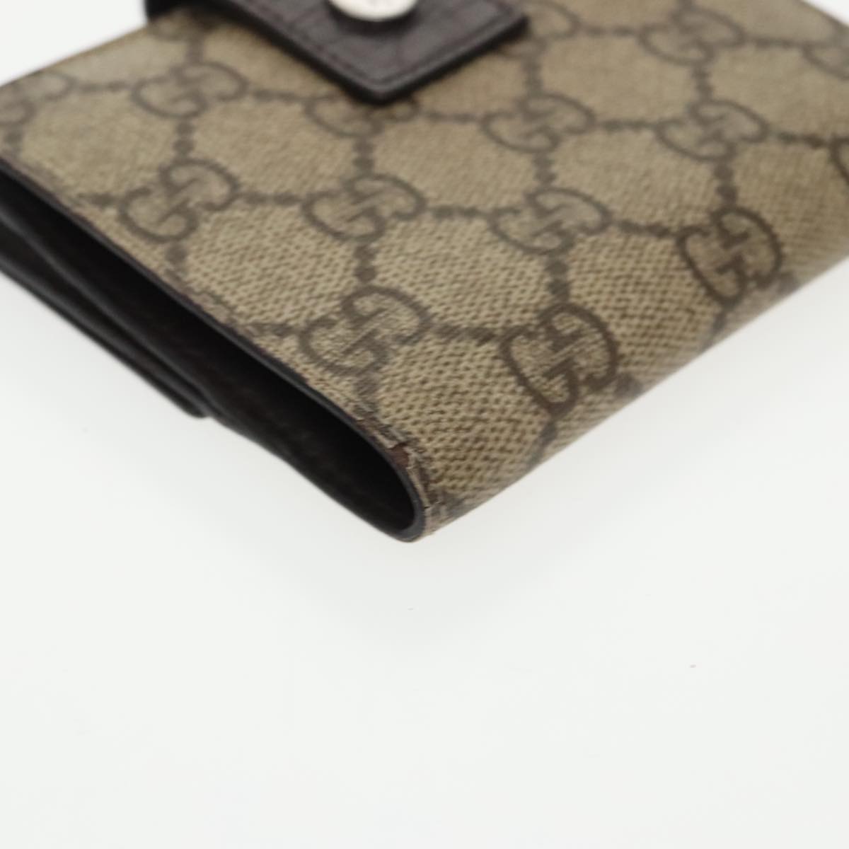 GUCCI GG Supreme Key Case Sherry Line Wallet 4Set Beige Pink Navy ac3302