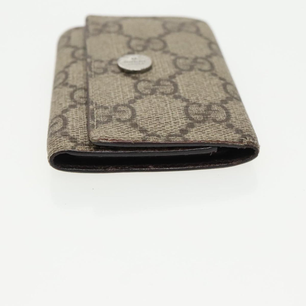 GUCCI GG Supreme Key Case Sherry Line Wallet 4Set Beige Pink Navy ac3302