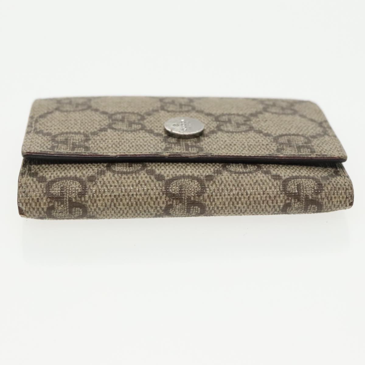 GUCCI GG Supreme Key Case Sherry Line Wallet 4Set Beige Pink Navy ac3302