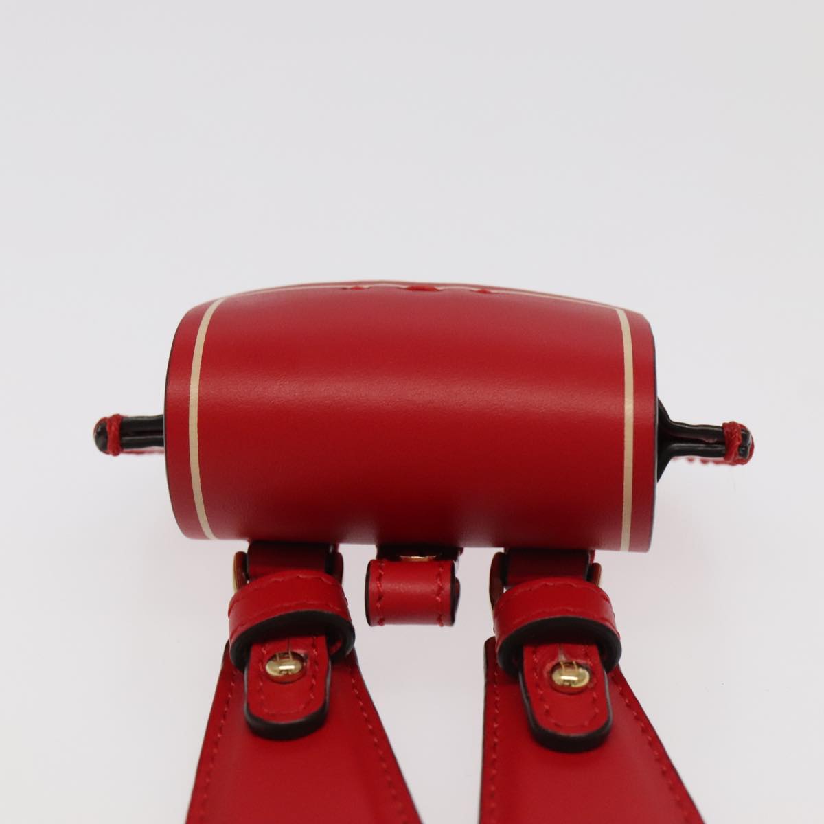 FENDI AirPods case Pouch Leather Red ac3375