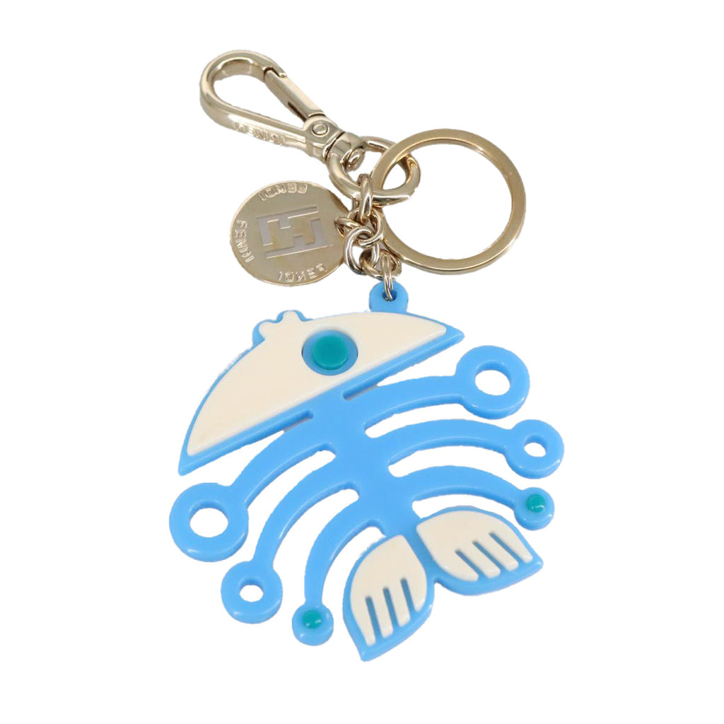 FENDI Key Holder plastic Blue ac3395