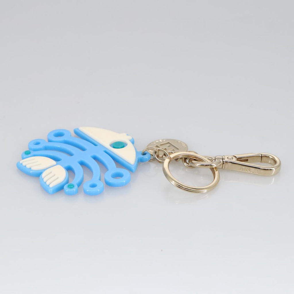 FENDI Key Holder plastic Blue ac3395