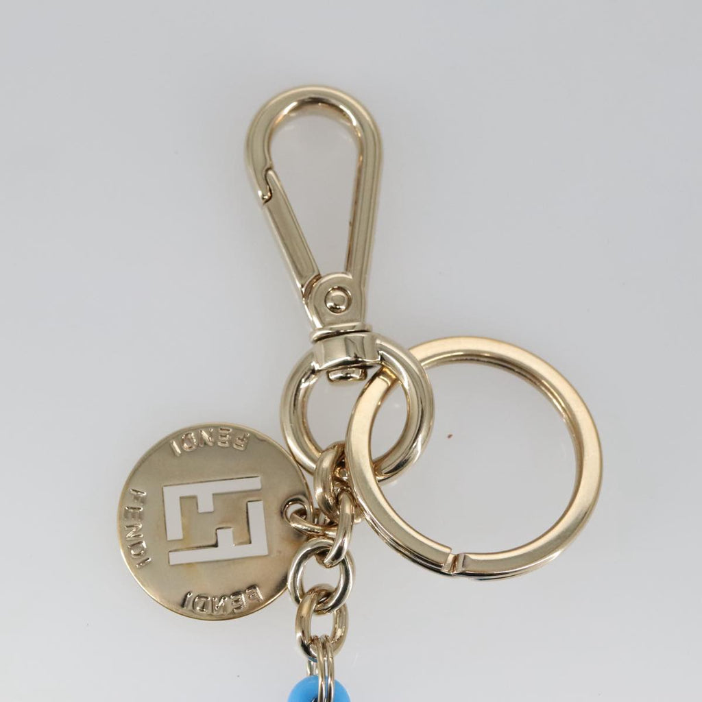 FENDI Key Holder plastic Blue ac3395