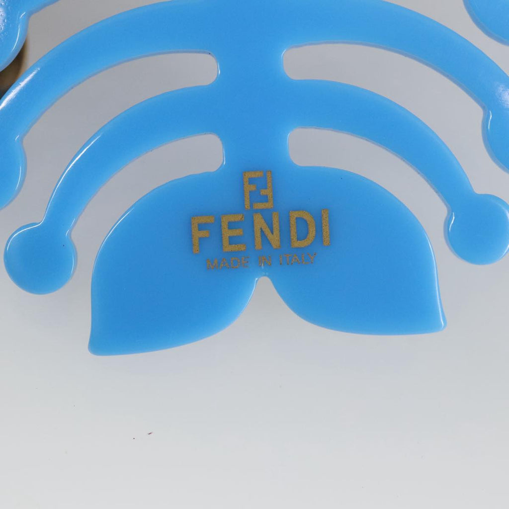 FENDI Key Holder plastic Blue ac3395