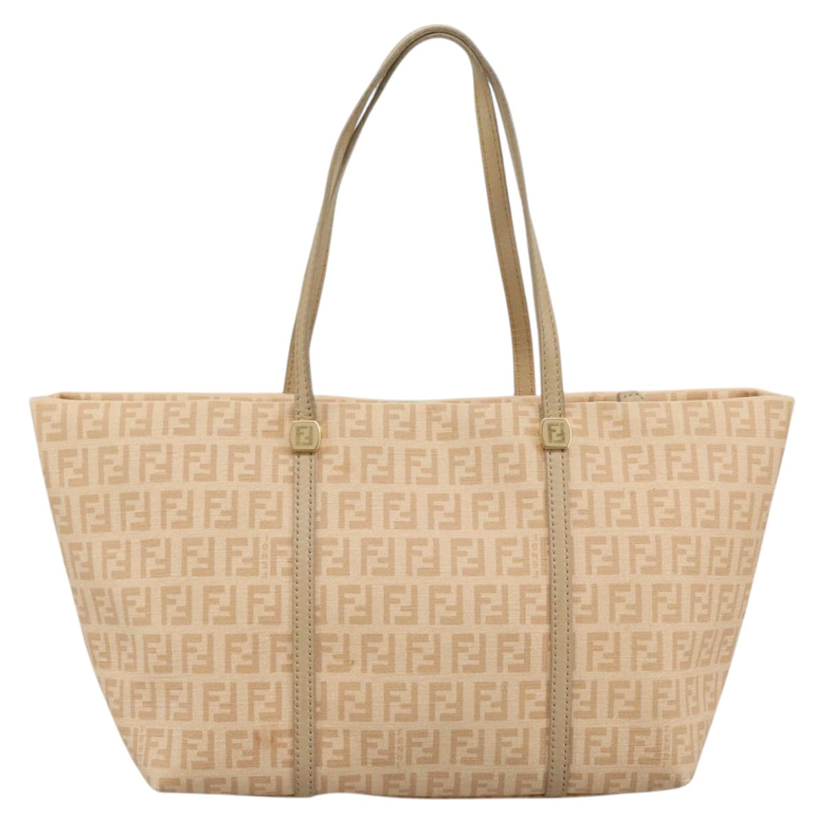 FENDI Zucchino Canvas Hand Bag Pink ac3511