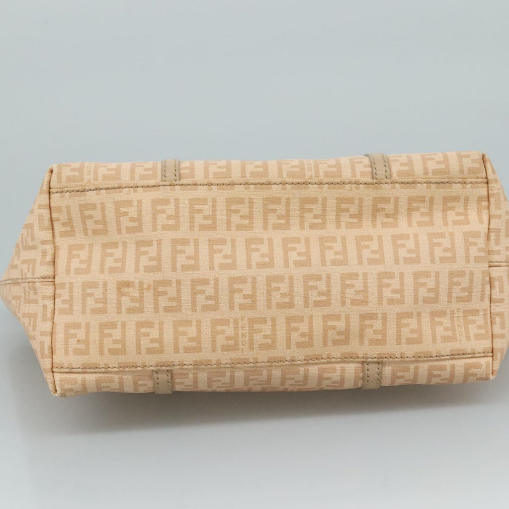 FENDI Zucchino Canvas Hand Bag Pink ac3511