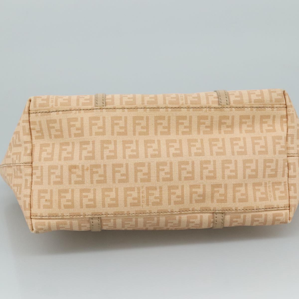 FENDI Zucchino Canvas Hand Bag Pink ac3511