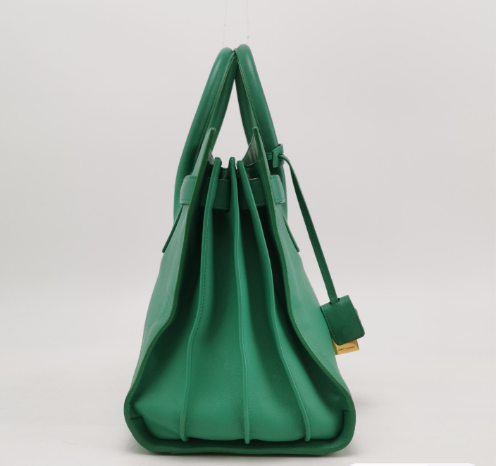 Preloved Saint Laurent Sac de Jour Small 32cm Green 24121478982980