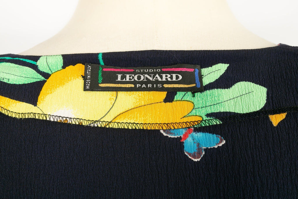 Haut en soie LÃƒÆ’Ã‚Â©onard